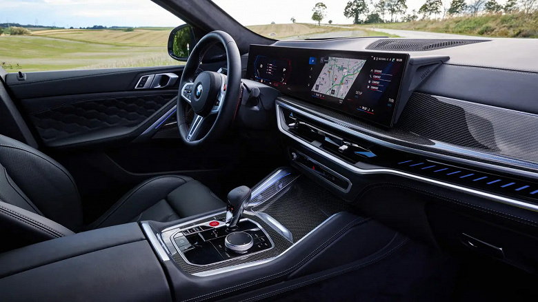 В Россию привезли заряженный кроссовер BMW X6&nbsp;M Competition 2024: 625 л.с. и полный привод